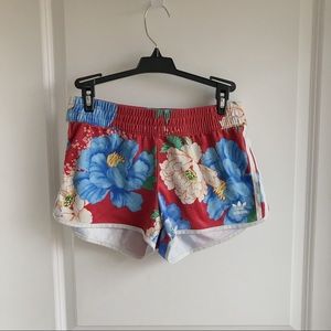 adidas floral short